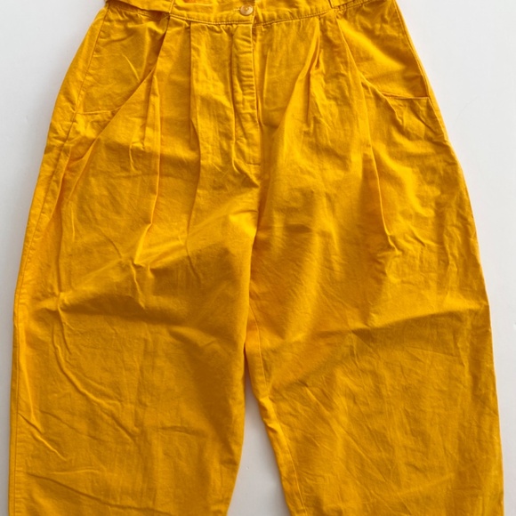 Vintage crop yellow pants - Picture 3 of 8